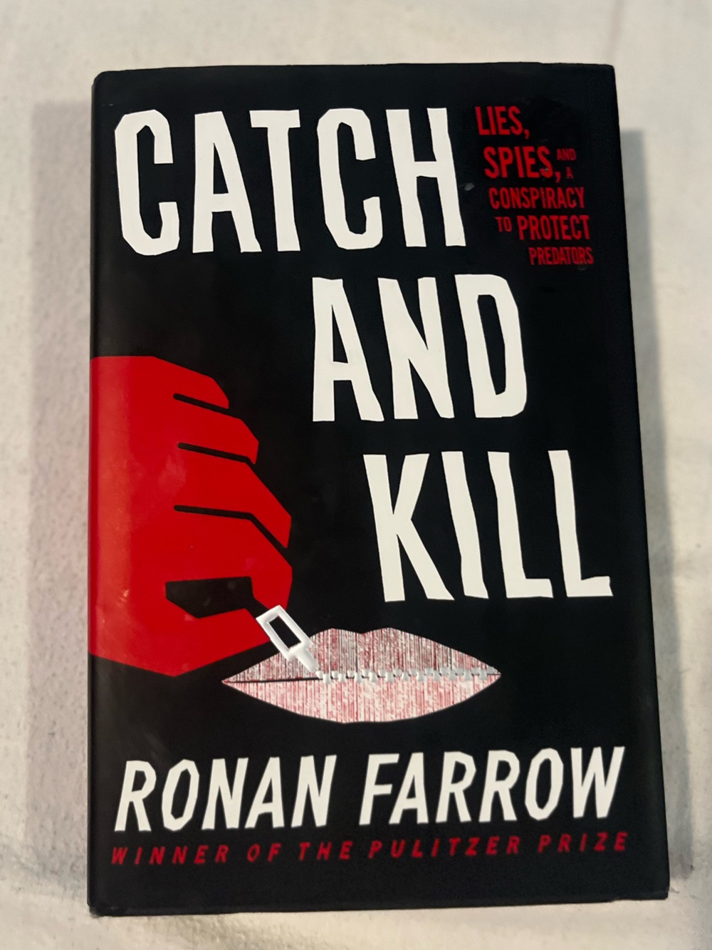 Catch and Kill by Ronan Farrow, Hardcover Book, 3 for $25